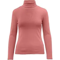 s.Oliver RL T-SHIRT LONG SLEEVE POLO NECK NOOS Tričko s dlouhým rukávem, růžová, velikost