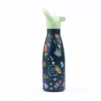 COOL BOTTLES KIDS SPACE ROCKETS 260 ML Dětská láhev, mix, velikost 260 ML