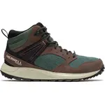 Merrell WILDWOOD MID LTR WP Pánské volnočasové boty, hnědá, velikost 43.5