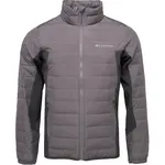 Columbia POWDER LITE HYBRID JACKET Pánská bunda, šedá, velikost