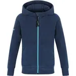 LOAP QWINTO Chlapecká outdoorová mikina, modrá, velikost 112-116