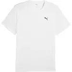 Puma M TAD ESSENTIALS SOLID CAT TEE Pánské triko, bílá, velikost