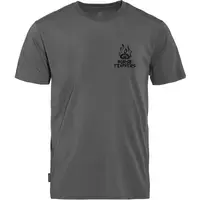 Horsefeathers RECKLESS TECH Pánské tričko, tmavě šedá, velikost