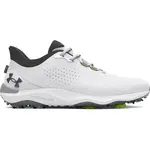 Under Armour DRIVE PRO WIDE Pánské golfové boty, bílá, velikost 43