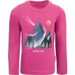 ALPINE PRO VERMO Dětské triko, růžová, velikost 116-122