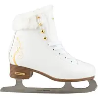 Crowned LUXURY Dámské lední brusle, bílá, velikost