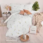 Obliečky bavlnené Sedmokrásky EMI Štandardný set jednolôžko obsahuje 1x 140x200 + 1x 70x90