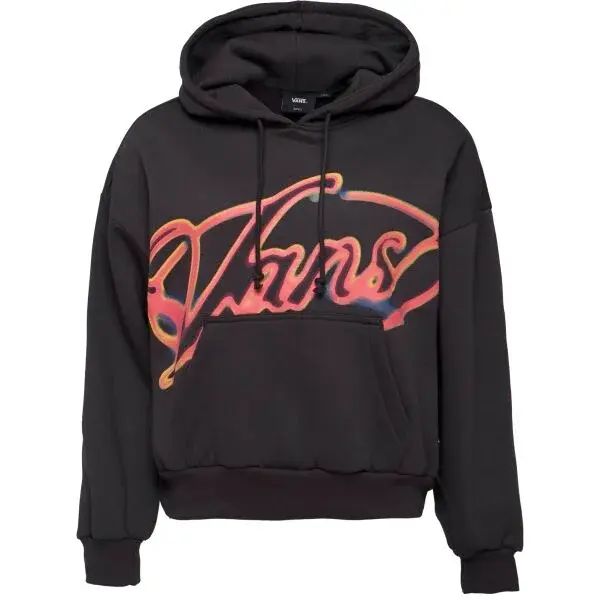 Vans OUTER RING RETRO Dámská mikina, černá, velikost