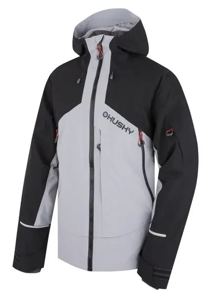Husky Geilo M XL, grey/black Pánská lyžařská bunda