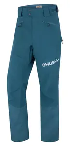 Husky Kippe M L, faded turquoise Pánské hardshell kalhoty