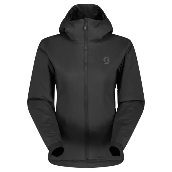 Scott Insuloft light M, black Dámská zimní bunda s kapucí