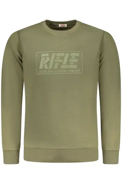 RIFLE MEN'S ZIP-UP SWEATSHIRT GREEN
