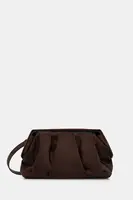 Semišová kabelka Themoire hnědá barva, TMFW25AFSUE109