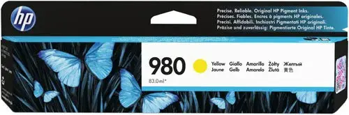 HP 980 D8J09A žlutá (yellow) originální cartridge