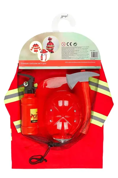 Souza! – detský kostým – Hasič – 4 – 7 rokov, 110 – 122 cm