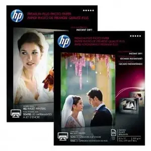 HP CR672A Premium Plus Glossy Photo Paper, foto papír, lesklý, inkoustový, bílý, A4, 300 g/m2, 20ks