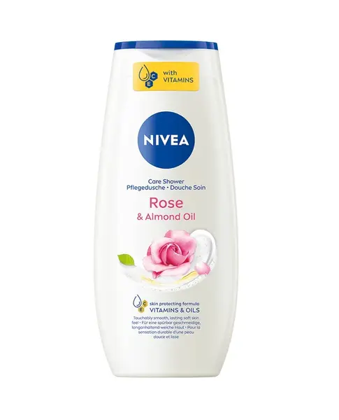 Nivea Care&Roses sprchový gel 250 ml