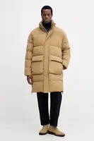 Bunda Calvin Klein Jeans béžová barva, zimní, LV04RD515G