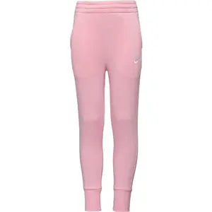 Nike SPORTSWEAR CLUB FLEECE Dievčenské tepláky, ružová, veľkosť