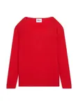 JUST CASHMERE Sveter 'Fiona'  červená