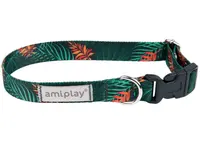 Amiplay Obojek nastavitelný BeHappy Jungle | Obojky pro psy - M