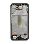 LCD + dotyk + přední kryt pro Samsung Galaxy A34 5G, awesome graphite (Service Pack)