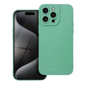 Zadní ochranný kryt ROAR case LUNA pro Apple iPhone 15 Pro Max, zelená