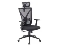 Kancelářská židle Image, černá látka