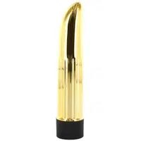 Seven Creations Plastový vibrátor Gold Finger 13,3 cm