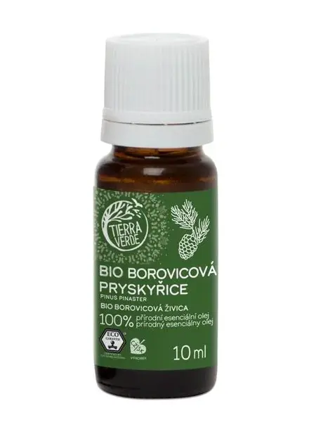 Tierra Verde Esenciální olej BIO Borovicová pryskyřice 10 ml