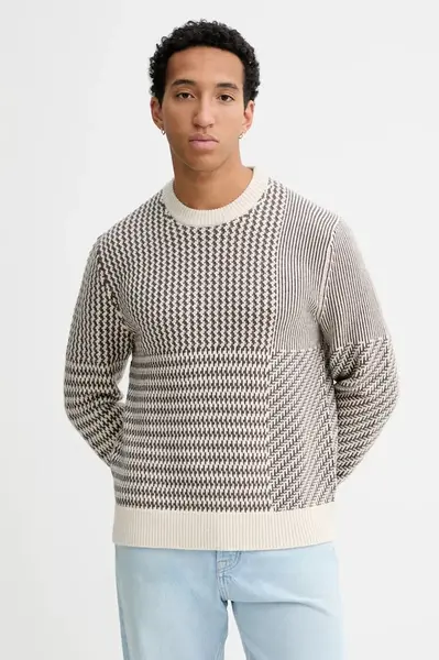 Svetr s příměsí vlny Calvin Klein