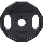 Pogumovaný olympijský kotouč inSPORTline Ruberton 10 kg 50 mm