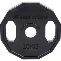 Pogumovaný olympijský kotouč inSPORTline Ruberton 10 kg 50 mm