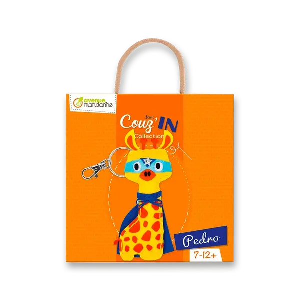 Kreativní sada Avenue Mandarine Přívěšek k ušití - žirafa Pedro