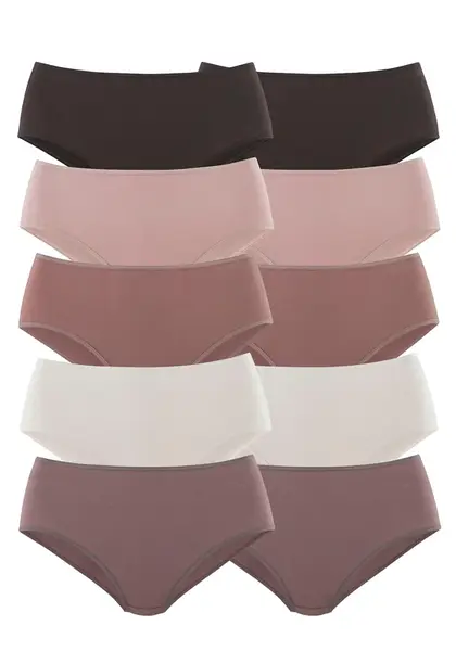 PETITE FLEUR Nohavičky  baklažánová / svetlofialová / púdrová / pastelovo ružová