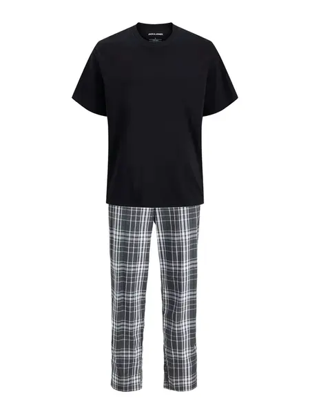 JACK & JONES Tepláková súprava 'JACLuca'  grafitová / čierna / biela