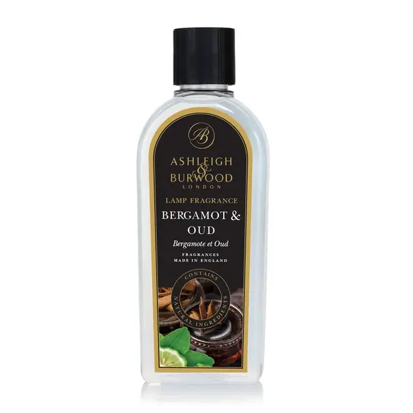 Ashleigh & Burwood London Náplň do katalytické lampy BERGAMOT & OUD 500 ml