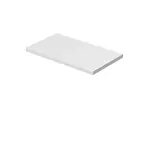 Krycia doska Naturel Cube 100x3,6x46 cm biela lesk CUBE46KD10036BL