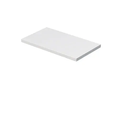 Krycia doska Naturel Cube 100x3,6x46 cm biela lesk CUBE46KD10036BL