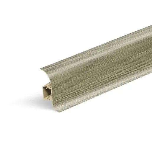 Lišta soklová Naturel urban legend , PVC dĺžka 250 cm, výška hrany 56 mm, NATNGF090