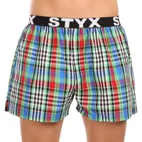 Styx Pánské trenky sportovní guma vícebarevné (B1036) L