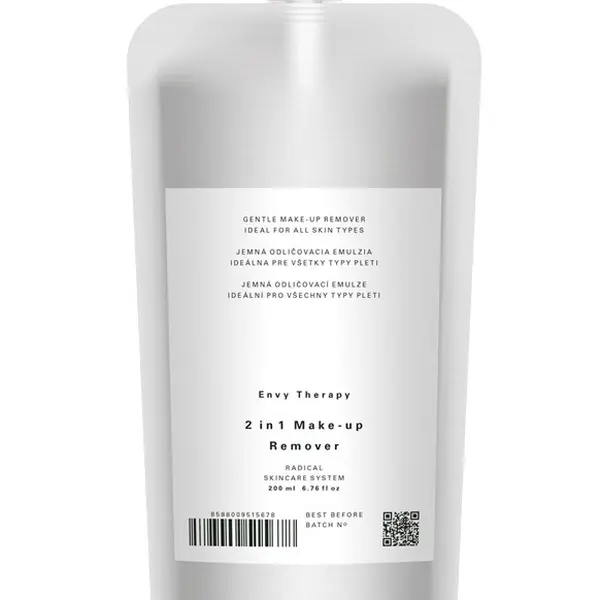 Envy Therapy 2 in 1 Make-up Remover jemná odličovací emulze 200 ml refill