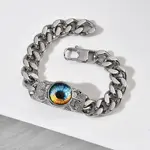 Eye 201/304 Stainless Steel Link Bracelets