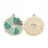 Alloy Enamel Pendants