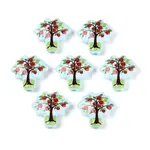 Printed Opaque Acrylic Beads