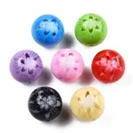 Flower Opaque Resin Beads