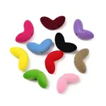 Flocking Opaque Acrylic Beads