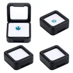 Square Acrylic Loose Diamond Display Boxes