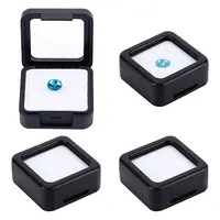 Square Acrylic Loose Diamond Display Boxes