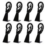 Ear Shape Opaque Acrylic Earring Display Stands